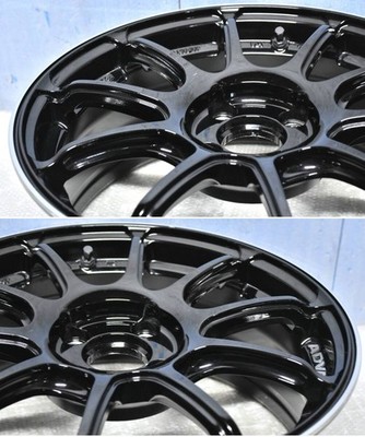 JDM ADVAN RZ2 RZII 16x6.5J 4-hole PCD98 +35 black GBR 4-Wheel Set lightweight (No Tires) - Image 5