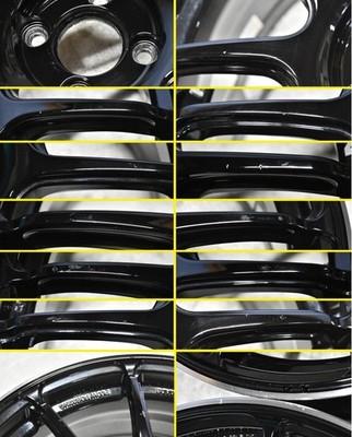 JDM ADVAN RZ2 RZII 16x6.5J 4-hole PCD98 +35 black GBR 4-Wheel Set lightweight (No Tires) - Image 8