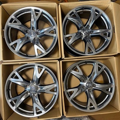 JDM Z34 Fairlady Z Genuine RAYS forging 19-inch wheels 4-Wheel Set (No Tires)