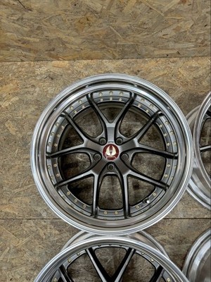 JDM Rare AIMGAIN GTM 20x10J-1 10J-10 PCD114.3 5-hole 5H Fits Crown Alph (No Tires) - Image 3
