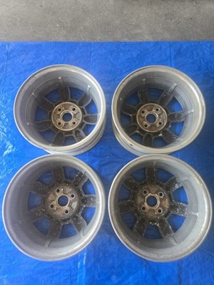 JDM Mazda Eunos Roadster NA Genuine Aluminum Wheel 144-Wheel Set (No Tires) - Image 9