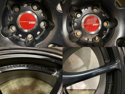 JDM DUNLOP WINTER MAXX SJ8 235/55R19Studless tires WORK EMOTION emotio (No Tires) - Image 6