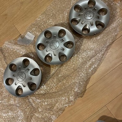 JDM Genuine US Toyota Tacoma Wheel Caps Set of 3 Rare (No Tires)