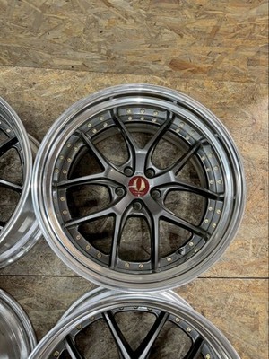 JDM Rare AIMGAIN GTM 20x10J-1 10J-10 PCD114.3 5-hole 5H Fits Crown Alph (No Tires) - Image 4