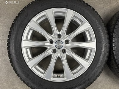 JDM Excellent Tread WEDS JOKER 18in 7.5J +38 PCD114.3 Viking WINTECH W (No Tires) - Image 3