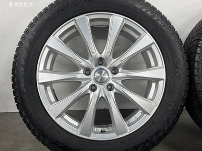 JDM Excellent Tread WEDS JOKER 18in 7.5J +38 PCD114.3 Viking WINTECH W (No Tires) - Image 5