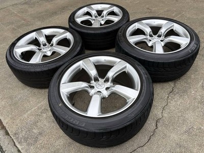 JDM Nissan Fairlady Z Z33 Late Model Genuine Wheels 18x8J/8.5J OFF+30/+ (No Tires) - Image 2
