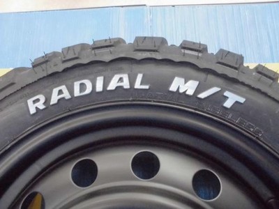 JDM Lifted Truck Lifted Van Light Car 4-Wheel Set Mad Star Radial MT 165 (No Tires) - Image 5