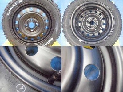 JDM Lifted Truck Lifted Van Light Car 4-Wheel Set Mad Star Radial MT 165 (No Tires) - Image 9