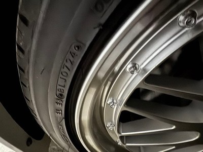 JDM BBS LM 19 8.5J wheels with Legno 4-Wheel Set tires. (No Tires) - Image 8