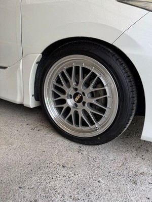 JDM BBS LM 19 8.5J wheels with Legno 4-Wheel Set tires. (No Tires) - Image 10
