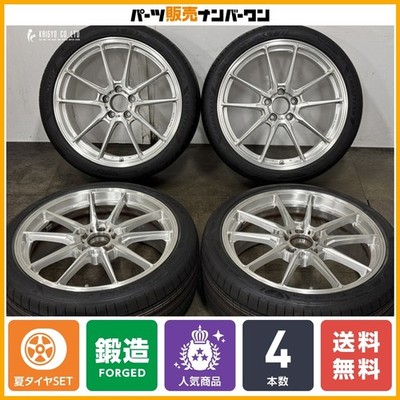 JDM Excellent condition plenty of tread left TWS EX-fM II Monoblock 19 (No Tires)