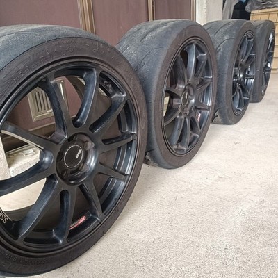 JDM SSR GTV02 18PCD100 5H 4-Wheel Set (No Tires)