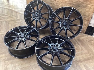 JDM WEDS Weds Sport SA-25R 18x7.0J 5/114.3 +53 WBC Used set of 4 wheels (No Tires)