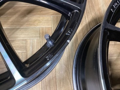 JDM WEDS Weds Sport SA-25R 18x7.0J 5/114.3 +53 WBC Used set of 4 wheels (No Tires) - Image 8