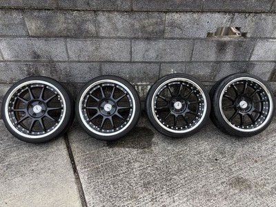 JDM SSR Professor SP3R 166.5j +32 4-Wheel Set (No Tires)