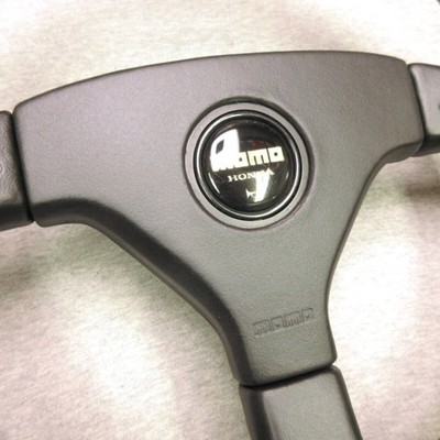 JDM MOMO x HONDA PP1 Beat genuine optional steering wheel 36φ T9 Refur (No Tires) - Image 7