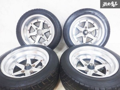 JDM Rare Deep Rim SSR Speed Star Longchamp XR-4 15x7.5J -15 / 9J -15 (No Tires) - Image 2