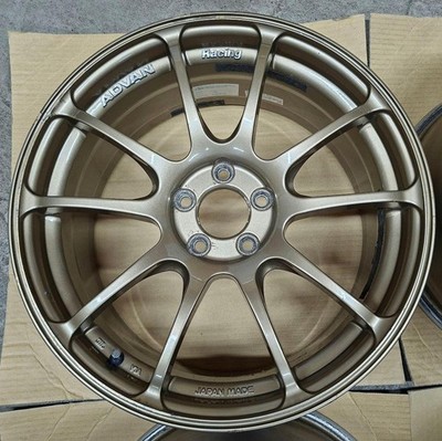 JDM Advan Racing RZ Wheels 4-Wheel Set 17x7.5J Subaru Toyota (No Tires) - Image 4