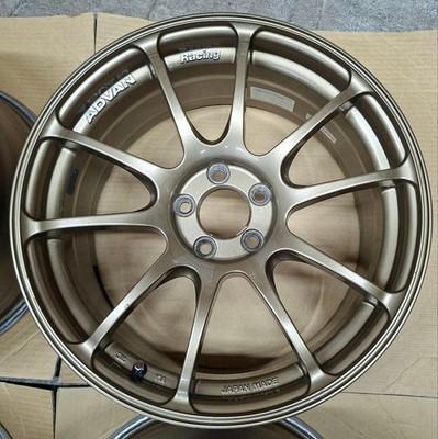 JDM Advan Racing RZ Wheels 4-Wheel Set 17x7.5J Subaru Toyota (No Tires) - Image 5