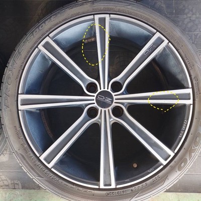 JDM OZ Racing 17-inch aluminum wheels 17x7J +42 offset 4-hole PCD100. (No Tires) - Image 3