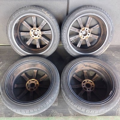 JDM OZ Racing 17-inch aluminum wheels 17x7J +42 offset 4-hole PCD100. (No Tires) - Image 6
