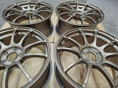 JDM Advan Racing RZ Wheels 4-Wheel Set 17x7.5J Subaru Toyota (No Tires) - Image 7