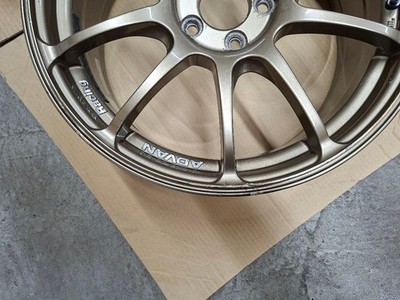 JDM Advan Racing RZ Wheels 4-Wheel Set 17x7.5J Subaru Toyota (No Tires) - Image 12