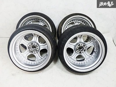 JDM "Super Wide Extremely Deep Rim" SSR VeilSide Andrew DH 18x12J -18 (No Tires) - Image 6