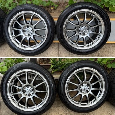 JDM Super LM GT4S Same Size Aura NISMO E13 205/55 r 17 WORK EMOTION Wh (No Tires)