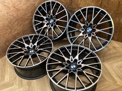 JDM Genuine BMW aluminum wheels M2 19x9.0J/10.0J 5/120 +29/+40 BKP Used (No Tires)