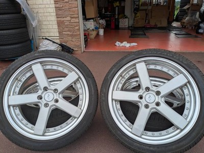JDM WORK Zeast wheels for Audi Mercedes-Benz BMW. PCD112 8J width. Hir (No Tires)