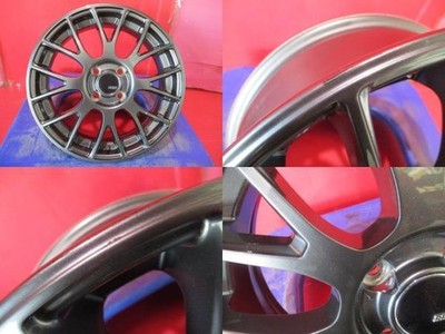 JDM Used 4-Wheel Set : SSR GTV04 6.0J+42 4H-100 winter tires Bridgestone (No Tires) - Image 3