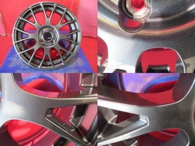 JDM Used 4-Wheel Set : SSR GTV04 6.0J+42 4H-100 winter tires Bridgestone (No Tires) - Image 5