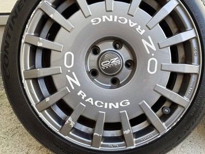 JDM OZ Sports RR Rally Racing 235/40R18 Continental tires PCD114.3 8.0 (No Tires) - Image 3