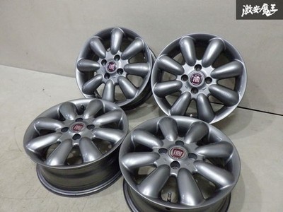 JDM Rare FIAT Genuine Option 8-Spoke Wheels for FIAT 500 14x5.5J +35 4 (No Tires) - Image 2