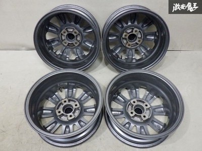 JDM Rare FIAT Genuine Option 8-Spoke Wheels for FIAT 500 14x5.5J +35 4 (No Tires) - Image 7