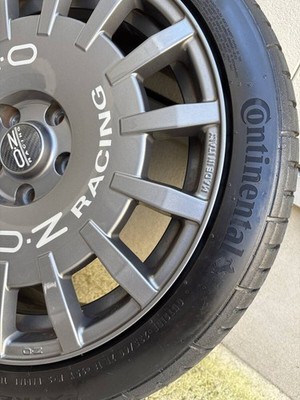 JDM OZ Sports RR Rally Racing 235/40R18 Continental tires PCD114.3 8.0 (No Tires) - Image 9