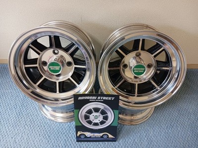 JDM Hayashi Street 13x7J +7 -6 PCD114.3/4H '77 & '78 2 Books each Ful (No Tires)