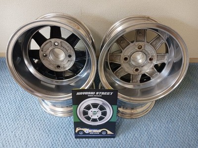 JDM Hayashi Street 13x7J +7 -6 PCD114.3/4H '77 & '78 2 Books each Ful (No Tires) - Image 2
