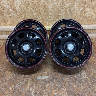 JDM Rare Size Daytona Radiance 15x6J +43 100/4-hole Fits Every Ca (No Tires)