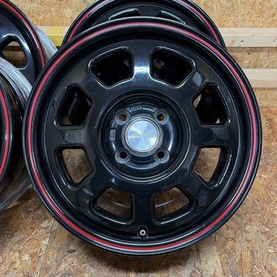 JDM Rare Size Daytona Radiance 15x6J +43 100/4-hole Fits Every Ca (No Tires) - Image 4