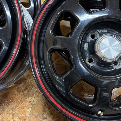 JDM Rare Size Daytona Radiance 15x6J +43 100/4-hole Fits Every Ca (No Tires) - Image 5