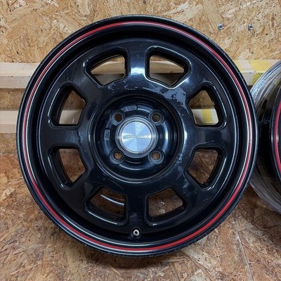 JDM Rare Size Daytona Radiance 15x6J +43 100/4-hole Fits Every Ca (No Tires) - Image 6