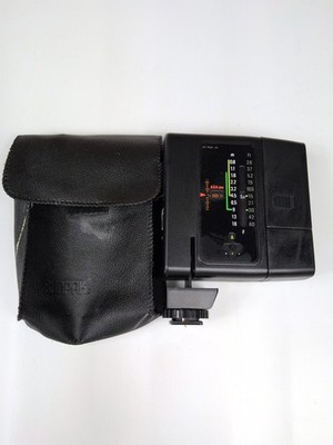 Sunpak Auto 25SR Thyristor Camera Flash Shoe Mount with Soft Case